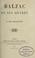 Cover of: Balzac et ses oeuvres