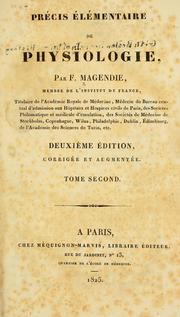 Cover of: Pris entaire de physiologie