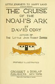 Cover of: The cruise of the Noah's ark by David Cory