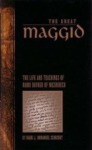 Cover of: The Great Maggid by Jacob Immanuel Schochet