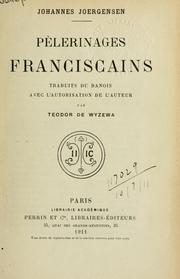 Cover of: Pèlerinages franciscains