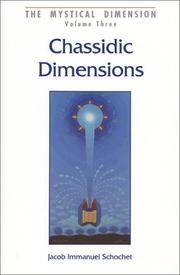 Cover of: Chassidic Dimensions by Javob Immanuel Schochet