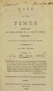 Cover of: A tale of the times by Jane West, Jane West