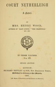 Cover of: Court Netherleigh: a novel