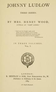 Cover of: Johnny Ludlow.