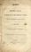 Cover of: Speech of Henry Clay, in defence of the American system, against the British colonial system