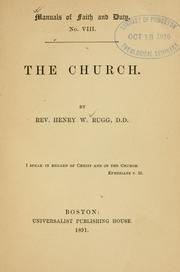 Cover of: The church