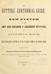 Cover of: The cutters' centennial guide