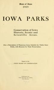 Cover of: Iowa parks. by Iowa. State board of conservation