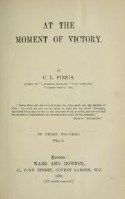 Cover of: At the moment of victory