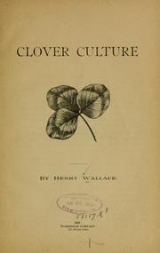 Clover culture