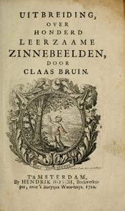 Cover of: Uitbreiding, over honderd leerzaame zinnebeelden