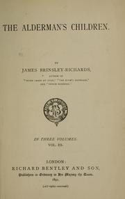 Cover of: alderman's children.