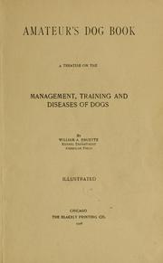 Amateur's dog book