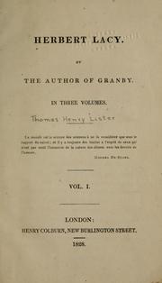 Cover of: Herbert Lacy