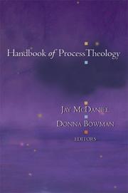 Cover of: Handbook of process theology