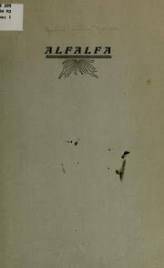 Cover of: Alfalfa by James Austin Marsh