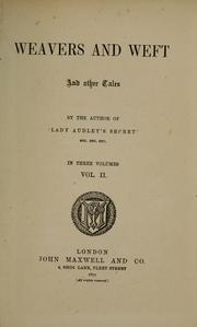 Cover of: Weavers and weft, and other tales.