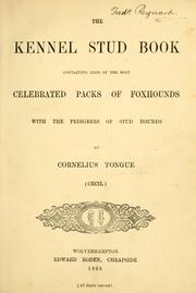 The kennel stud book by Cecil.