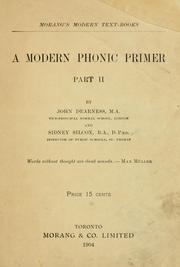 Cover of: Modern Phonic Primer: part II.