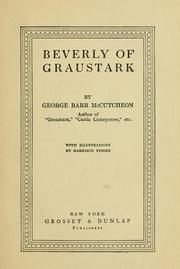 Cover of: Beverley of Graustark by George Barr McCutcheon