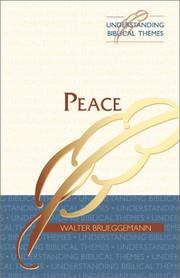 Cover of: Peace (Understanding Biblical Themes) by Walter Brueggemann