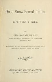 Cover of: On a snow-bound train