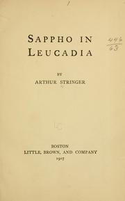 Cover of: Sappho in Leucadia