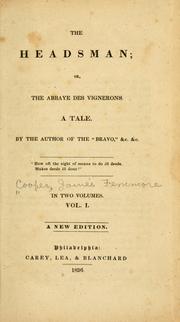 Cover of: The headsman by James Fenimore Cooper