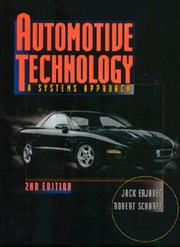 Cover of: Automotive Technology by Jack Erjavec, Robert Scharff, JACK ERJAVEC, Jack Erjavec, Robert Scharff
