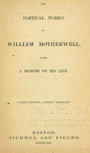 Cover of: The poetical works ...