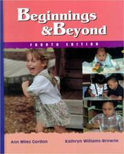 Beginnings & beyond by Ann Miles Gordon