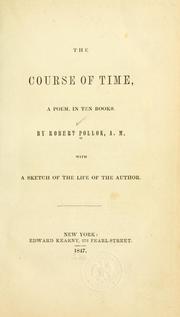 Cover of: The course of time by Robert Pollok