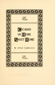 Cover of: Cicadas in home sweet home