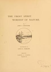 Cover of: The frost spirit ; Worship of nature.