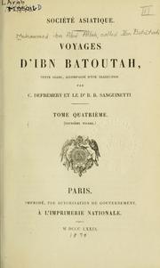 Cover of: Voyages by Ibn Batuta