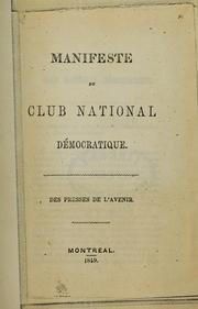 Cover of: Collection des manuscrits. by François Gaston duc de Lévis