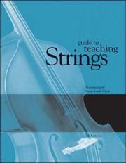 Guide to teaching strings by Norman Lamb