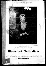 Cover of: The popular history of Methodism