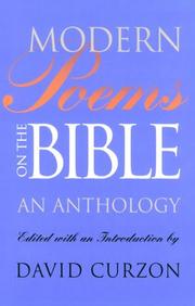 Cover of: Modern poems on the Bible: an anthology