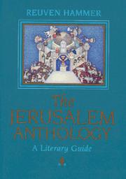 Cover of: The Jerusalem anthology: a literary guide
