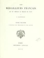 Cover of: Les médailleurs français du 15e siècle au milieu du 17e by Fernand Mazerolle