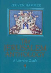 Cover of: The Jerusalem Anthology: A Literary Guide  by Reuven Hammer