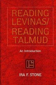 Cover of: Reading Levinas/reading Talmud: an introduction