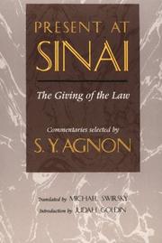 Cover of: Present at Sinai by Shmuel Yosef Agnon
