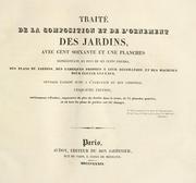 Cover of: Traité de la composition et de l'ornement des jardins by L.-E Audot