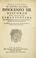 Cover of: Discorso del cavalier Carlo Fontana sopra il Monte Citatorio situato nel Campo Martio