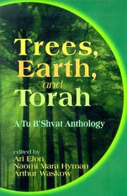 Cover of: Trees, Earth, and Torah by Ari Elon