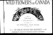 Cover of: Wild flowers of Canada by Iles, George