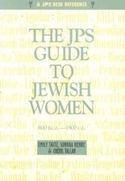 Cover of: Jps Guide to Jewish Women by Emily Taitz, Sondra Henry, Cheryl Tallan